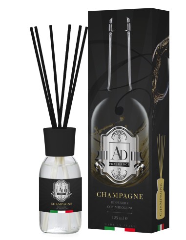 Diffusore essenza con midollini 125 ML - Champagne