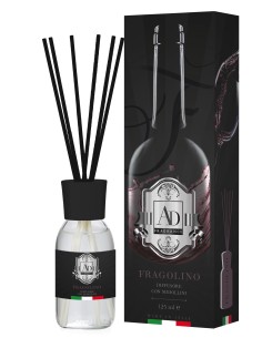 Diffusore essenza con midollini 125 ML - Fragolino