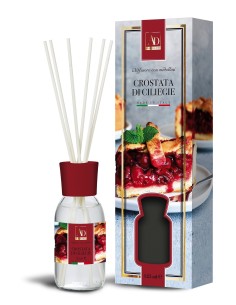 Diffusore essenza con midollini 125 ML – Crostata di ciliegie