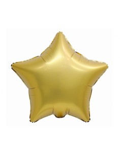 Palloncino mylar 19'' - Stella - Matt - Oro Gold Antico