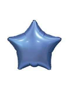 Palloncino mylar 19'' - Stella - Matt - Blu