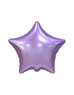 Palloncino mylar 19'' - Stella - Matt - Lilla