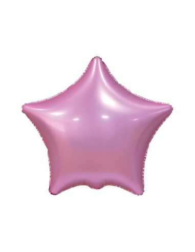 Palloncino mylar 19'' - Stella - Matt - Rosa