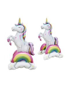 Palloncino mylar standing 3D Cm. 94x52x43 - Unicorno
