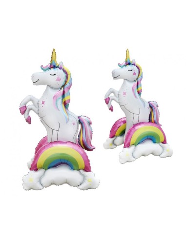 Palloncino mylar standing 3D Cm. 94x52x43 - Unicorno