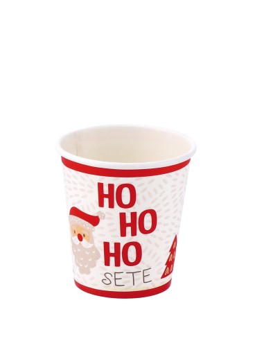 Bicchieri carta natalizi 21 CL. – Confezione 40 pezzi – Soggetti assortiti
