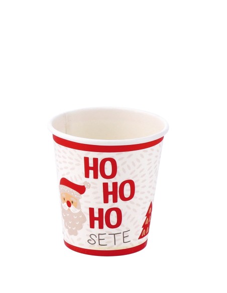 Bicchieri carta natalizi 21 CL. – Confezione 40 pezzi – Soggetti assortiti