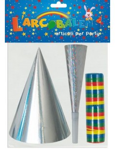 Set cotillon metallizzati...