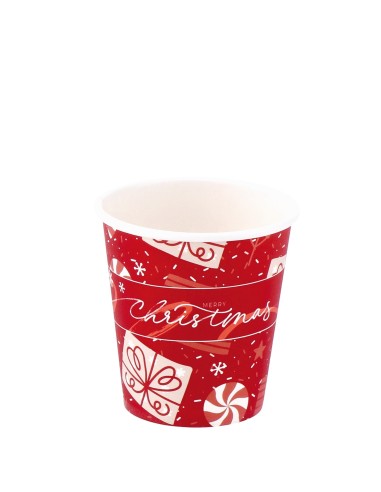 Bicchieri carta natalizi 21 CL. – Confezione 40 pezzi – Soggetti assortiti