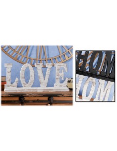 Scritta in legno mdf "Love"...