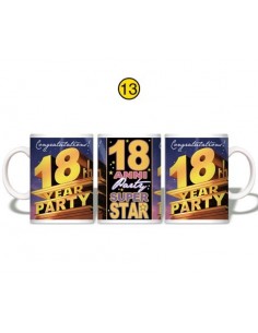 Tazza mug ceramica "18th...