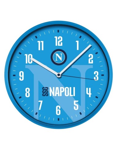Orologio da parete tondo Cm. 30 moto continuo - SS Napoli