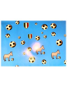 Carta da regalo patinata biancoceleste