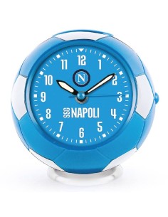 Orologio sveglia pallone moto continuo SS Napoli