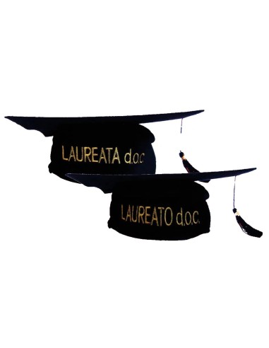 Cappello laurea Laureato/Laureata