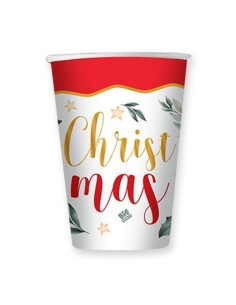 Bicchieri carta 250cc «Christmas Magic» – Confezione 8 pezzi