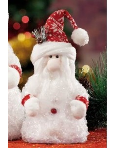 Decorazione Babbo Natale cm. 15x18x31