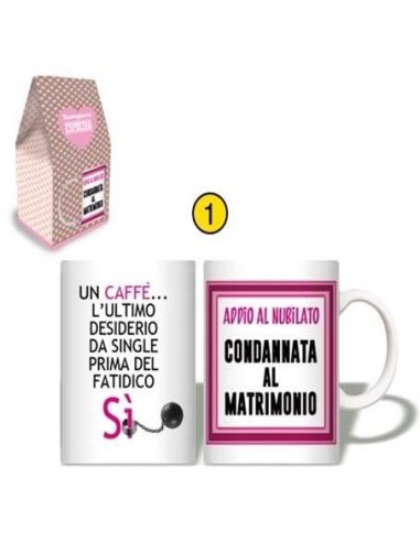 Tazzina da caffè Nubilato in gift box