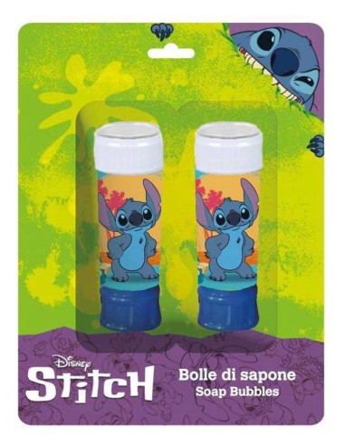 Bolle di sapone in tubetto blister 2 pezzi - Stitch boy