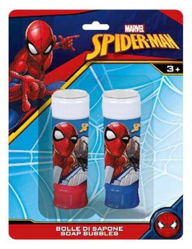 Bolle di sapone in tubetto blister 2 pezzi - Spiderman