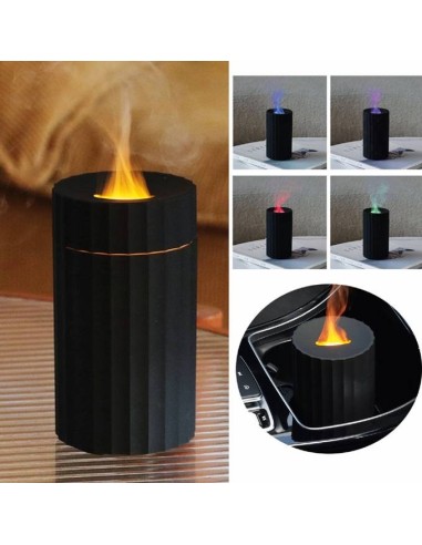 Diffusore essenze elettrico con led 100 ML Cm. 8x14 - Colori assortiti