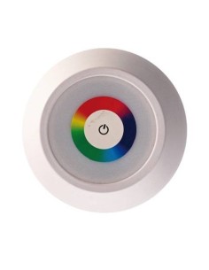 Lampada lumetto touch ricaricabile RGB cambiacolore Cm. 11x37 - Bianca 2
