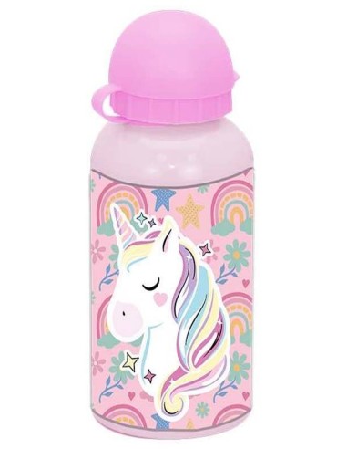 Borraccia alluminio 500 ML - Unicorno