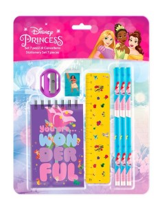Blister scuola completo 7 pezzi - Principesse