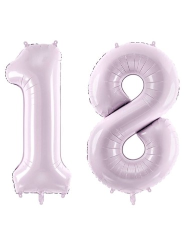 Palloncino mylar Numero Cm. 72  - Nr. 18 - Purple