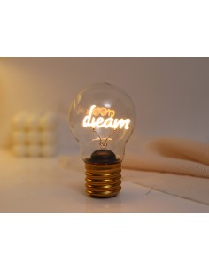Lampada a forma di lampadina "Dream" Cm. 12x7