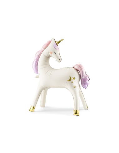 Palloncino mylar supershape Cm. 95x86 - Unicorno