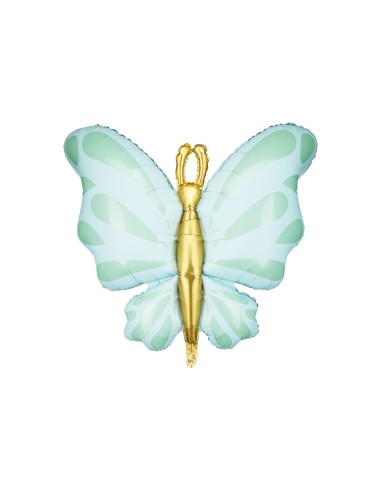 Palloncino mylar Farfalla Butterfly Cm. 69x69 – Verde menta