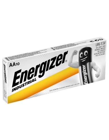 Blister 10 batterie AA Stilo Energizer Industrial