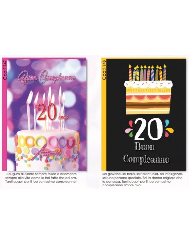 Biglietto auguri classico Buon...