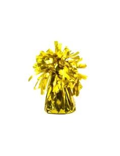 Pesetto per palloncini con ciuffo - Oro Gold
