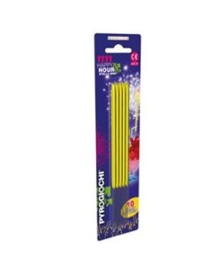 Scintilline mini gialle - Blister 10 pezzi