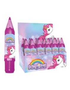 Matitone con 6 matite colorate - Unicorno