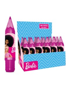 Matitone con 6 matite colorate - Barbie