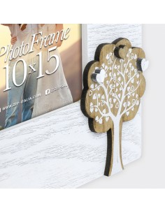 Portafoto in legno «Home» Cm. 17x22 – Foto Cm. 10x15 2