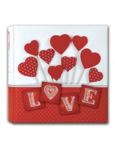 Album portafoto Cm. 24x24 – 30 Fogli – Love
