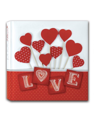 Album portafoto Cm. 24x24 – 30 Fogli – Love