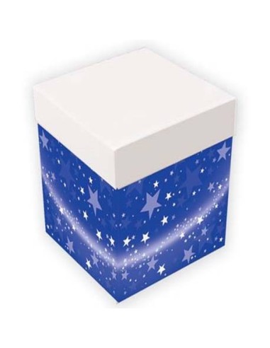 Box surprise Cm.60x60x60 – Stelle blu