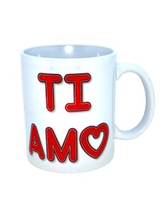 Tazza mug ceramica in scatola "Ti amo"