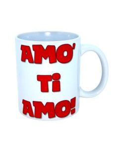 Tazza mug ceramica in scatola "Amo' Ti Amo"