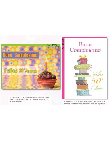 Biglietto auguri classico Buon...