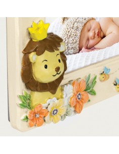 Portafoto in resina «Simba» Cm. 20x15 – Foto Cm. 10x15