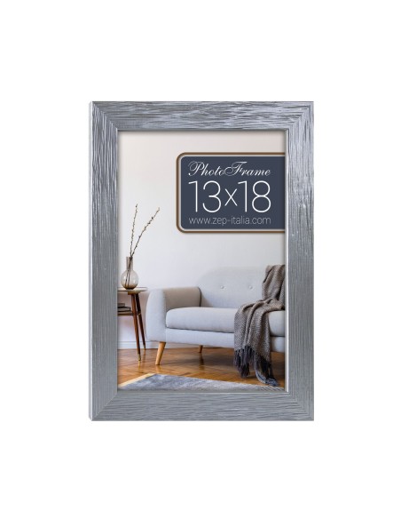 Portafoto in legno «Silver» Cm. 15,6x20,8 – Foto Cm. 13x18