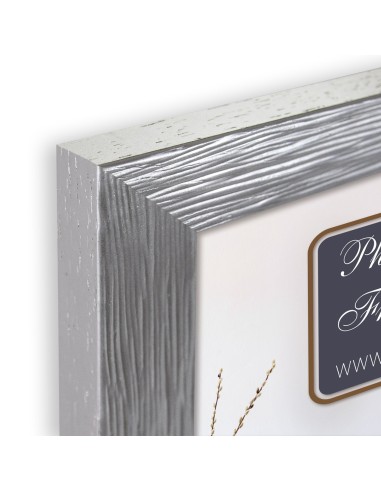 Portafoto in legno «Silver» Cm. 15,6x20,8 – Foto Cm. 13x18