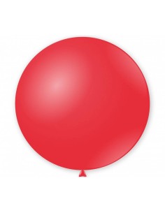 Palloncino lattice mongolfiera 35’’ Cm. 89 - Rosso