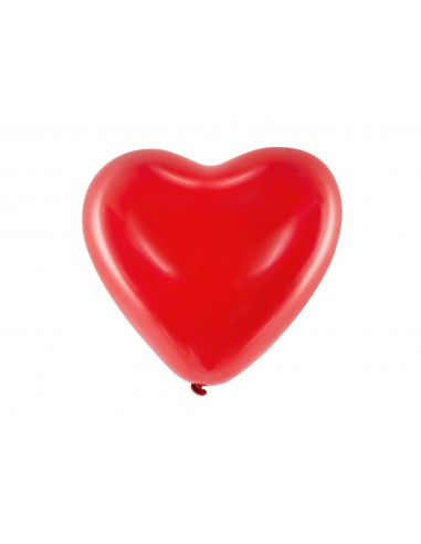 Palloncini lattice cuore rosso 10" -...